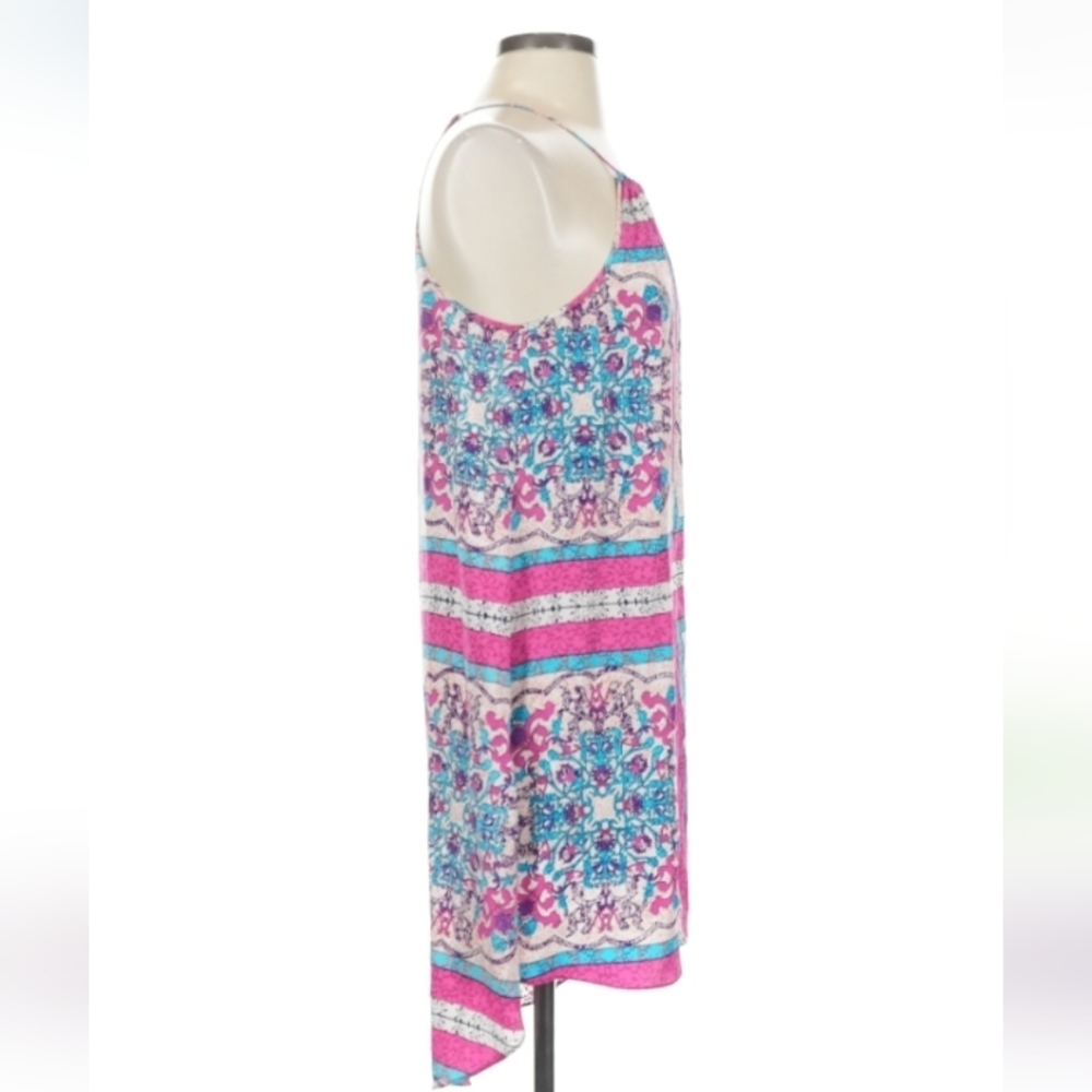 Madison Marcus Silk Halter Dress Size S Boho Paisley - Picture 6 of 13